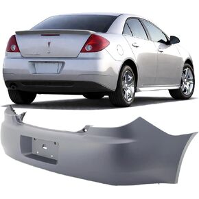 FitParts Compatible With Rear Bumper Cover 2005 2006 2007 2008 2009 Pontiac G6 Base GT SE Sedan 05 06 07 08 09. W/o Parking Aid Sensor Holes. W/o Tow Hook Hole. 19121114 GM1100700 in Kuwait