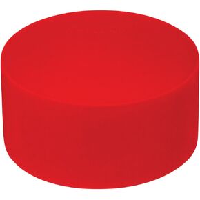 Caplugs 99394799 Plastic Sleeve Cap for Tube Ends. SC-3, PE-LD, Cap ID 3.000" Length 1.00", Red (Pack of 18) in Kuwait