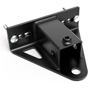 Lawn Mower Hitch 2" Receiver, Heavy Duty Steel Trailer Hitch for Zero Turn Lawn Mower, Universal Bolt-On Lawn Mower Trailer Hitch, Zero Turn Mower Accessories in Kuwait