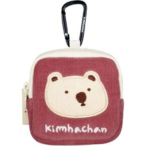 [kimhachan] Kim Ha Chan Corduroy Airpods/Buds Keyring Earphones Case in Kuwait