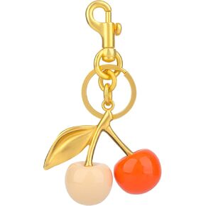 Cherry keychain,women's cute bag charms for purse and handbag accessoriesn,Christmas gift. in Kuwait