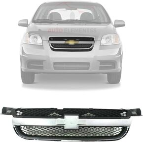 Grille Assembly For 2007-2011 Chevrolet Aveo Sedan Direct Replacement 96648529 in Kuwait