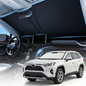 مظلة الشمس للزجاج الأمامي لسيارة Honda CRV 2023-2026، [الحماية من الشمس والتبريد] الزجاج الأمامي للسيارة SUV مناسب تمامًا لملحقات Honda CRV، يحافظ على البرودة ويحمي الجزء الداخلي. in Kuwait