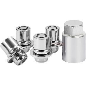 for Toyota Wheel Locks Lug Nuts Compatible Toyota Camry Tacoma Corolla Highlander Avalon RAV4 Lexus Locking Lug Nuts and Wheel Lock Key Set M12 x 1.5#00276-00900 in Kuwait