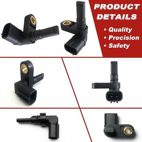 مستشعر سرعة عجلة ABS قطعتان: أمامي خلفي يسار ويمين متوافق مع Toyota 2003-2022 4Runner V6 4.0L L4 2.7L V8 4.7L، 2005-2022 Tacoma V6 3.5L L4 2.7L V6 4.0L، Lexus 2010-2022 GX460 V8 4.6L in Kuwait