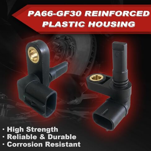 مستشعر سرعة عجلة ABS قطعتان: أمامي خلفي يسار ويمين متوافق مع Toyota 2003-2022 4Runner V6 4.0L L4 2.7L V8 4.7L، 2005-2022 Tacoma V6 3.5L L4 2.7L V6 4.0L، Lexus 2010-2022 GX460 V8 4.6L in Kuwait