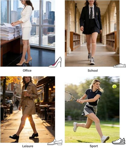 6 Pairs Knee High Stockings for Women, 15 Denier Sheer Nylon Socks with Reinforced Toe One Size in Saudi Arabia