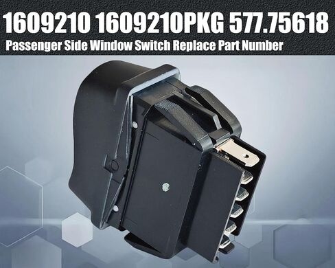 Passenger Side Power Window Switch Compatible with Peterbilt Truck, 1609210 1609210PKG 577.75618 in Kuwait