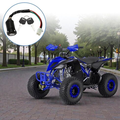 Key Ignition Switch Replacement for Tao Tao 50cc 110cc 125cc 150cc 200cc 250cc Motorcycle ATV Sunl Roketa ATV Quad Super Pocket Dirt Bike Electric Scooter 4 Wire 4 Pin with 2 Keys in Kuwait