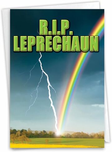 NobleWorks - 1 Funny Card for St Patrick's Day - Saint Pattys Irish Humor, Fun Greeting with Envelope - Are We Irish C6761SPG in Saudi Arabia