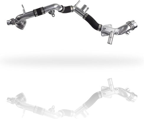 Upgraded aluminum Engine Coolant Radiator Pipe Water Hose Line Compatible with Audi Q7 2011-2015, S4 2010-2012, S5 2010-2011, 3.0L in Kuwait