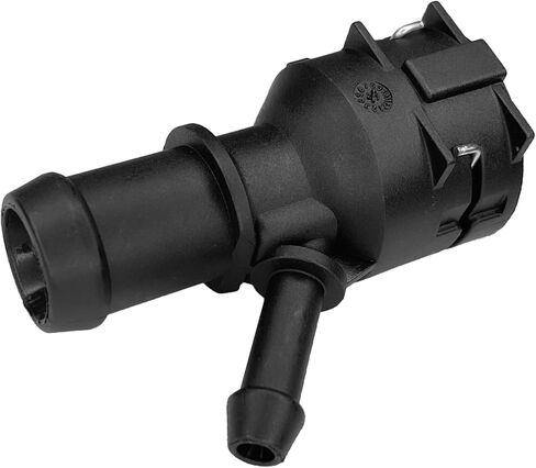موصل خرطوم سخان سائل تبريد المحرك متوافق مع VW Golf Passat CC Eos Tiguan Beetle، Audi A3 TT Q3 Quattro استبدال 1K0122291C 1K0122101BB 1K0122101BC محول أنابيب مياه تبريد المبرد in Kuwait