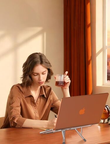 مجموعة حافظة صلبة شفافة غير لامعة من PHOCAR لجهاز MacBook Air 13.6 بوصة من موديلات M4/M3/M2 A3240/A3113/A2681، غطاء واقٍ مضاد لبصمات الأصابع مع غطاء لوحة المفاتيح، واقي شاشة ولوحة ماوس in Kuwait