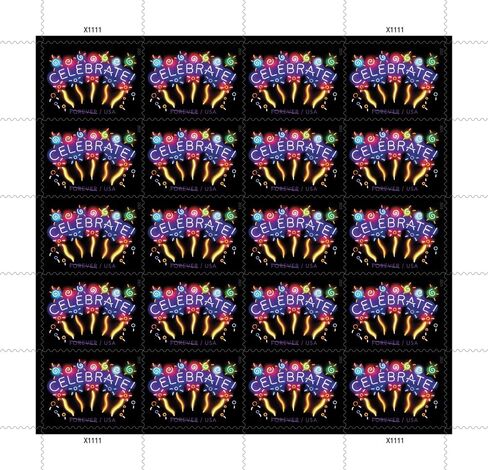 Celebrate 20 x Forever US Postage Stamps in Kuwait