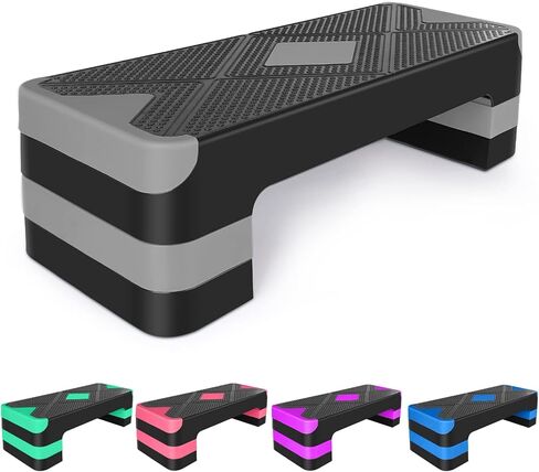 Adjustable Exercise Workout Aerobic Stepper Step Platform Trainer in Saudi Arabia