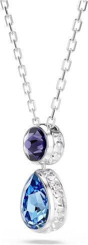 Swarovski Chroma pendant, Mixed cuts, Multicolored, Rhodium plated in Saudi Arabia