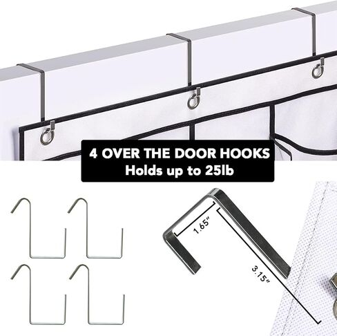 Cruise Essentials Over The Door Shoe Organizer Magnetic Hooks for Royal Caribbean/Carnival/Princess/NCL/Celebrity/MSC/Norwegian Ship Cabin,Small Hanging Decoration Magnets,Travel Accessories Must Have in Kuwait