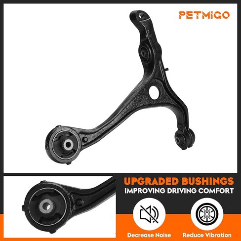 Front Lower Control Arms w/Ball Joints Replacement Suspension Kit for Honda Accord 2003-2007, for Acura TSX 2004-2008 Left & Right Side K80228 K640289 K640290 (4PCS) in Saudi Arabia