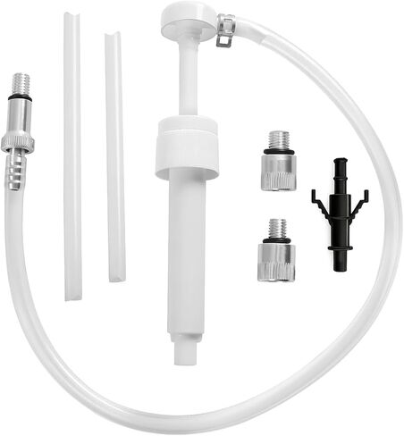 Car Transmision Fluid Pump Kit, Gear Oil Transfer and Differential Fluid Pump for Standard Quart Bottle, Gear Oil Transmission Kit with 3rd Adapter & 8mm 10mm Adapter, Fits Most Vehicle in Kuwait