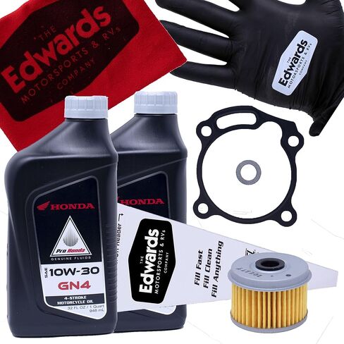 Edwards Oil Change Kit fits 2023-2025 Honda CRF300L CRF300LA CRF300 Rally Motorcycle in Saudi Arabia