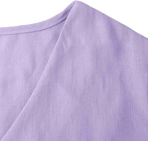 Cotton Dress for Women's 2026 Fashion V Neck Ruffle Pleated Knee Length Dress 3/4 Sleeves Gauze Bodycon Beach Clothes in Saudi Arabia