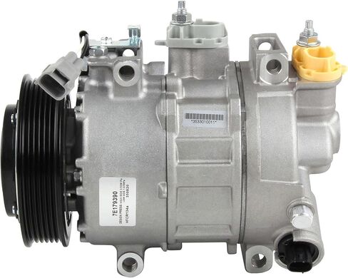Air Conditioner AC Compressor with Clutch Compatible with Ram 1500 3.6L 2014-2018, 1500 Classic 3.6L 2019-2022 68158901AB in Kuwait