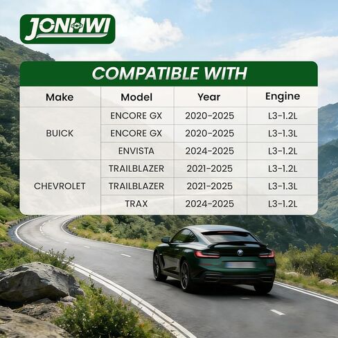 Cabin & Engine Air Filter Set for ENCORE GX (2020-2025), ENVISTA (2024-2026), TRAILBLAZER (2021-2026), TRAX (2024-2025), Replace CP966, CF11966, 42712666 in Kuwait