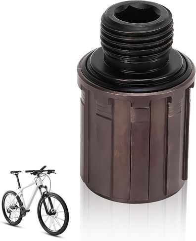 HERCHR Bike Freehub Body, 8 9 10 Speed Bicycle Rust Resistant Freehub Body High Strength Chromo Molybdenum Steel Flower Drum Tower Base for Mountain Bike in Saudi Arabia