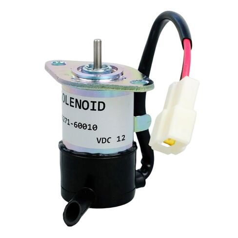 16271-60010 12VDC الوقود اغلاق الملف اللولبي صالح لمحرك كوبوتا D1105 D1005 V1505 كوبوتا الجرارات BX2200D BX2230 BX23D BX2660D BX2670 BX2680 F2400 استبدال 052600-4151 16271-60012 in Kuwait