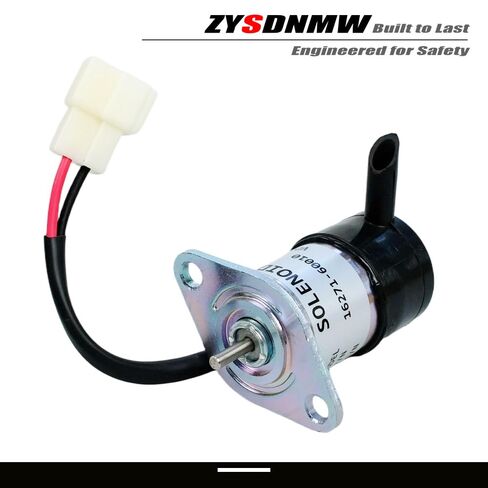 16271-60010 12VDC الوقود اغلاق الملف اللولبي صالح لمحرك كوبوتا D1105 D1005 V1505 كوبوتا الجرارات BX2200D BX2230 BX23D BX2660D BX2670 BX2680 F2400 استبدال 052600-4151 16271-60012 in Kuwait