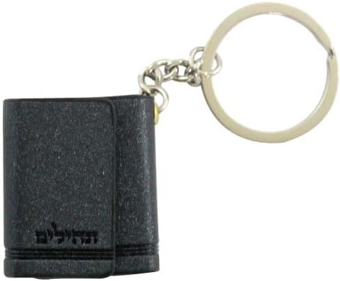 Made in Israel Tehillim Book Key Chain - The Book of Psalms Keychain - Hebrew Key Holder Blessing Israel Jeweish in Saudi Arabia