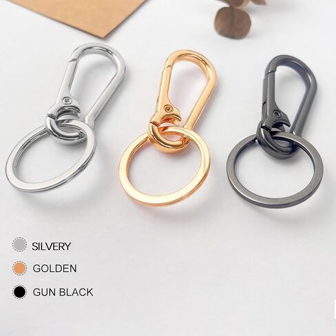 Metal Keychain Key Ring Holder, Key Organizer for Home and Car Keys, Durable Key Clip for Men and Women in Saudi Arabia