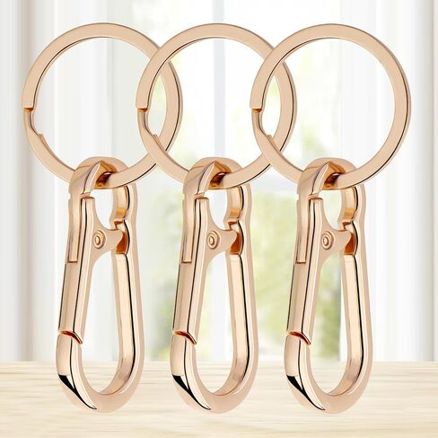 Metal Keychain Key Ring Holder, Key Organizer for Home and Car Keys, Durable Key Clip for Men and Women in Saudi Arabia