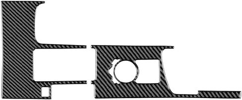 Real Carbon Fiber Steering Wheel Button Frame Covers - for Lexus is 2013-2019, Carbon Fiber Accessories for Lexus IS250 IS350 IS300h IS200t IS300 (Include F Sport, Non-Cutout Style, Black) in Saudi Arabia