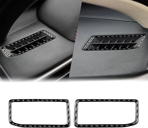 Real Carbon Fiber Steering Wheel Button Frame Covers - for Lexus is 2013-2019, Carbon Fiber Accessories for Lexus IS250 IS350 IS300h IS200t IS300 (Include F Sport, Non-Cutout Style, Black) in Saudi Arabia
