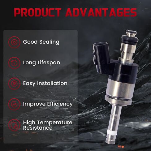 حاقن الوقود يناسب/Honda Civic 2016-2021، Accord 2018-2021، CR-V 2017-2021، L4 1.5L Gas، OE 160105PA305 16016 06160-5PA-305 061605PA305 1601059B315 16010-59ب-315 in Kuwait