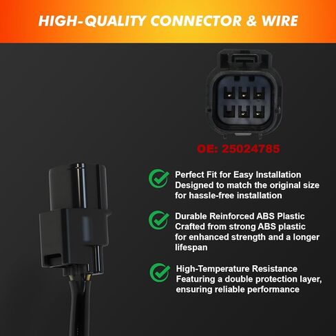 2016-2020 O2 Oxygen Sensor Upstream Downstream Oxygen Sensors Compatible for Acura MDX 17-20, RDX 17-18, TLX 16-20 V6 3.5L, Honda Pilot 16-18 V6 3.5L, Replaces 25025059, 25024785 in Saudi Arabia