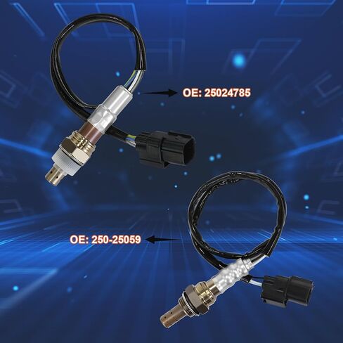 2016-2020 O2 Oxygen Sensor Upstream Downstream Oxygen Sensors Compatible for Acura MDX 17-20, RDX 17-18, TLX 16-20 V6 3.5L, Honda Pilot 16-18 V6 3.5L, Replaces 25025059, 25024785 in Saudi Arabia
