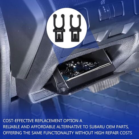 66173AJ000 Compatible Coin Box Latch Clip 2-Pack – Fits 2010‑2014 Subaru Legacy & Outback, Dashboard Instrument Panel Replacement Clip Set 66173AJ000 in Kuwait