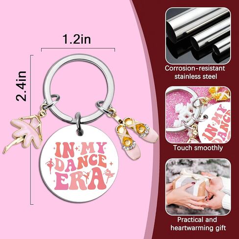 Dance Ballet Stuff Dance Recital Gifts for Girls Dances Ballet Accessories for Girls Dances Gifts for Girl Teens Cute Keychain Dancer Gift Ideas Stocking Stuffers for Teen Girl in Kuwait