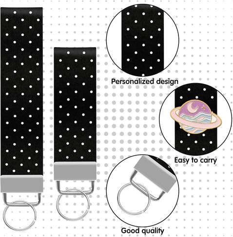 2Pcs Portable Pin Badge Display Felt Keychain, Pin Display Keychain Bag Charm Holder Decorations Supplies Bag Charm Holder Two Lengths Suitable for Hanging on Bags in Kuwait