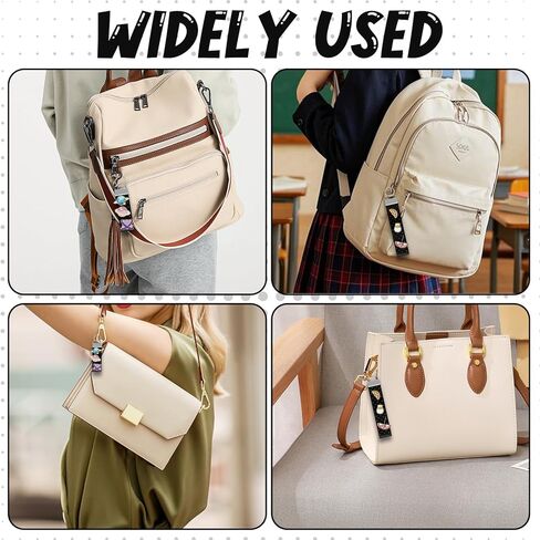 2Pcs Portable Pin Badge Display Felt Keychain, Pin Display Keychain Bag Charm Holder Decorations Supplies Bag Charm Holder Two Lengths Suitable for Hanging on Bags in Kuwait