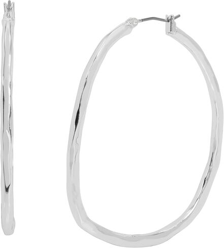 Robert Lee Morris Womens Sculpted Hoop Earrings in Saudi Arabia