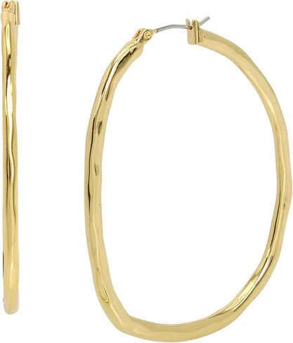 Robert Lee Morris Womens Sculpted Hoop Earrings in Saudi Arabia