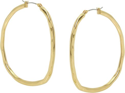 Robert Lee Morris Womens Sculpted Hoop Earrings in Saudi Arabia