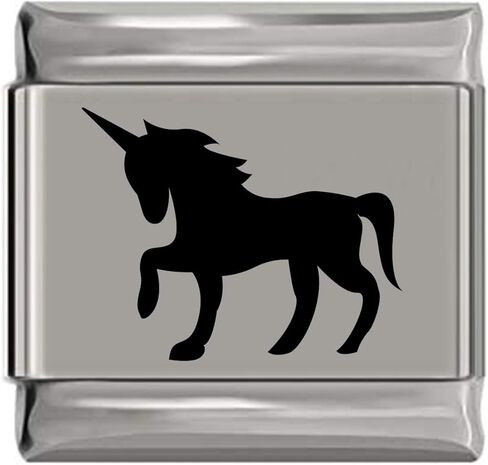 NewCharms Unicorn Laser Engraved Italian Charm in Kuwait