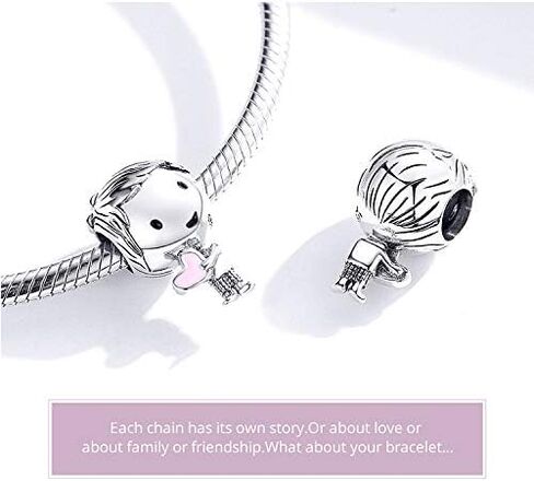Christmas Charms 925 Sterling Silver Love Family Charm Happy Birthday Charms for Bracelet Necklace (B Charms) in Kuwait