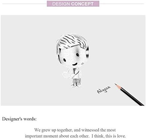 Christmas Charms 925 Sterling Silver Love Family Charm Happy Birthday Charms for Bracelet Necklace (B Charms) in Kuwait