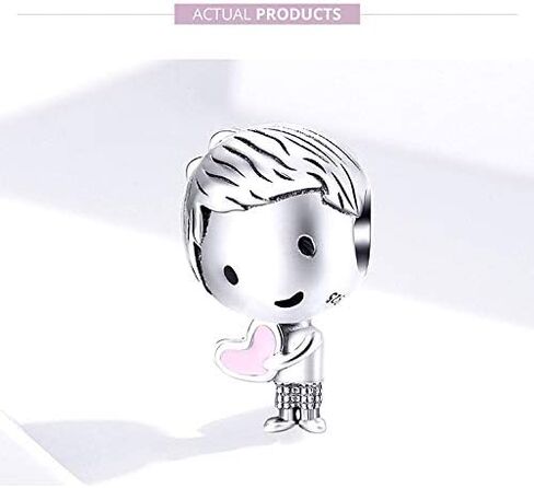 Christmas Charms 925 Sterling Silver Love Family Charm Happy Birthday Charms for Bracelet Necklace (B Charms) in Kuwait