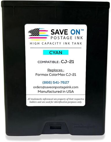 Save On Postage Ink, (2-Pack Memjet Ink Cartridge Compatible Formax CJ-23 | Memjet Ink Compatible HI-Cap Magenta Ink Tank for ColorMax7 and ColorMax8 | 2 Pack in Kuwait